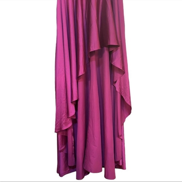 Mac Duggal leena High-Low One-Shoulder Gown size 10 - Picture 5 of 9